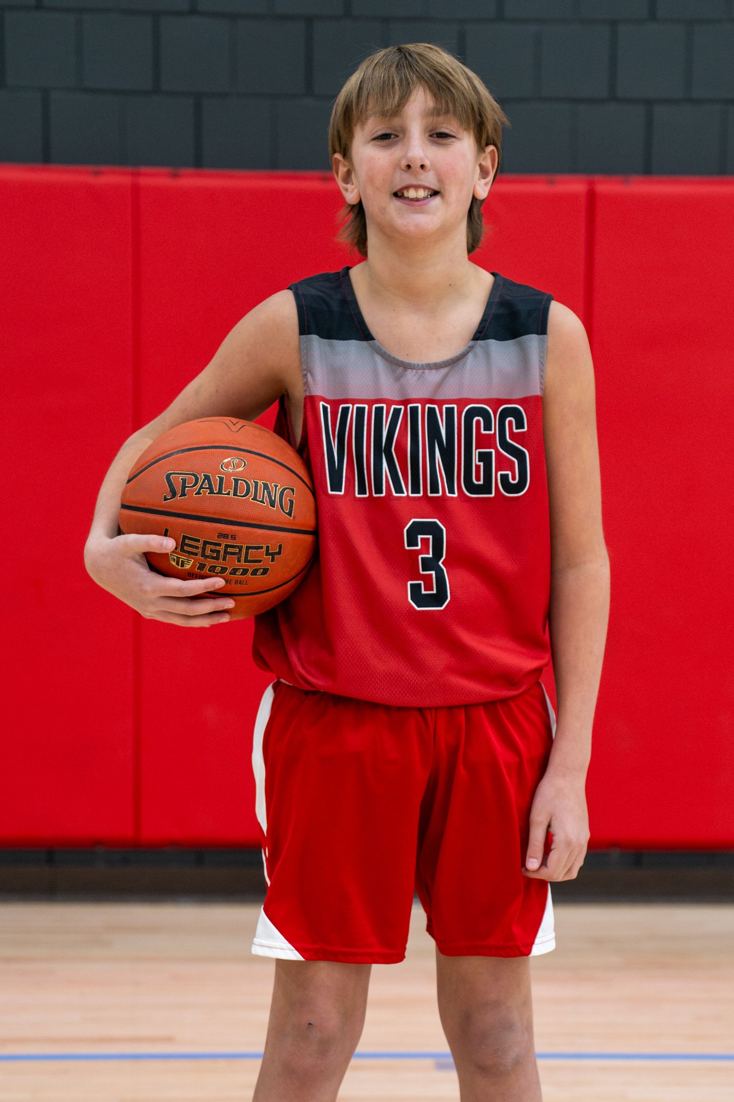 Basketball Individual Portrait by Jake Fenton Productions
