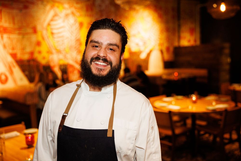 Commercial lifestyle chef portrait for Cleveland restaurant