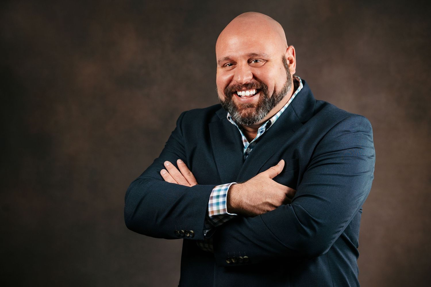 Professional headshot wardrobe styling example for Middle Tennessee business professionals