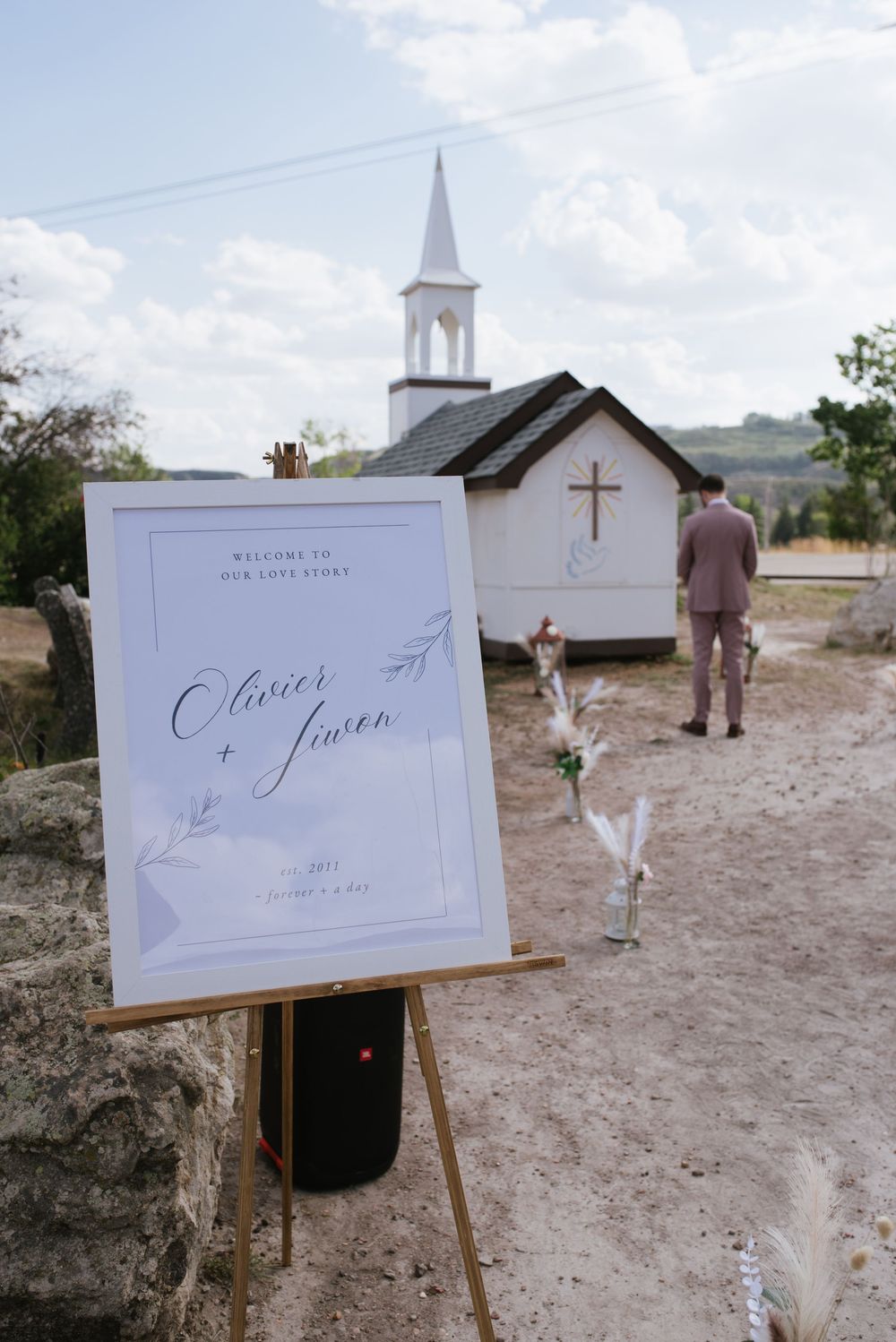 Drumheller's Little Church Wedding