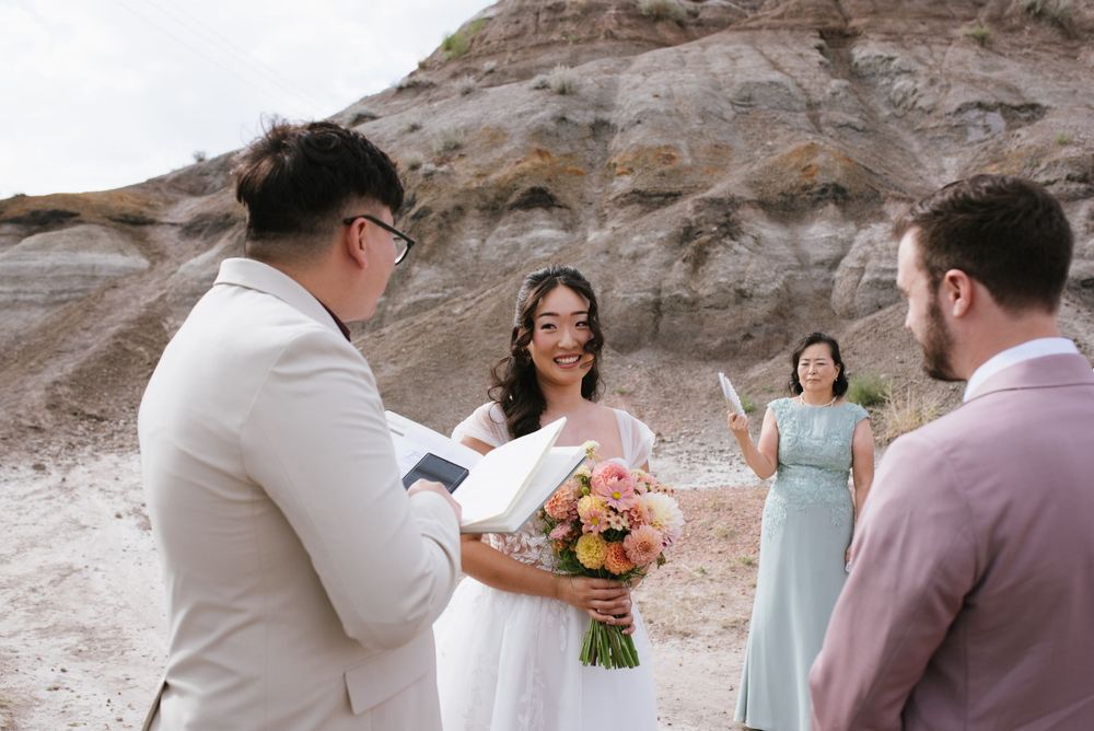 Drumheller's Little Church Wedding