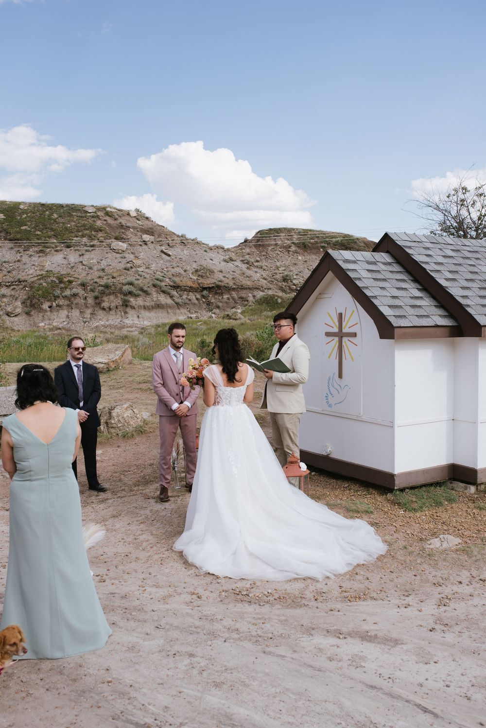 Drumheller's Little Church Wedding