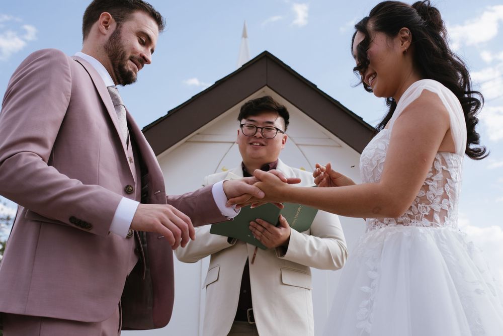 Drumheller's Little Church Wedding