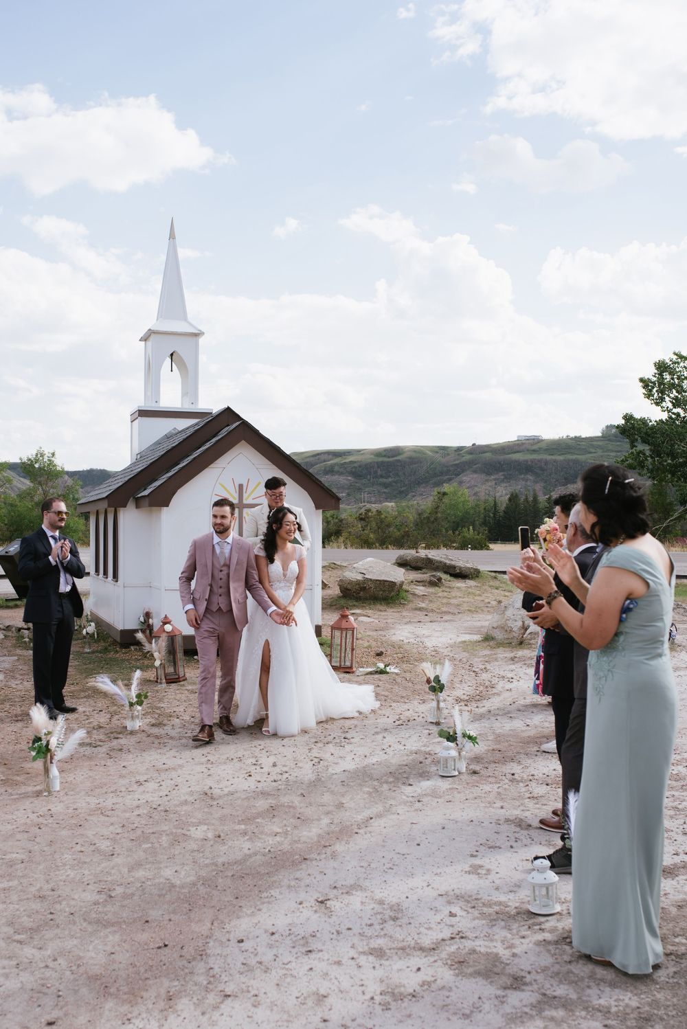 Drumheller's Little Church Wedding