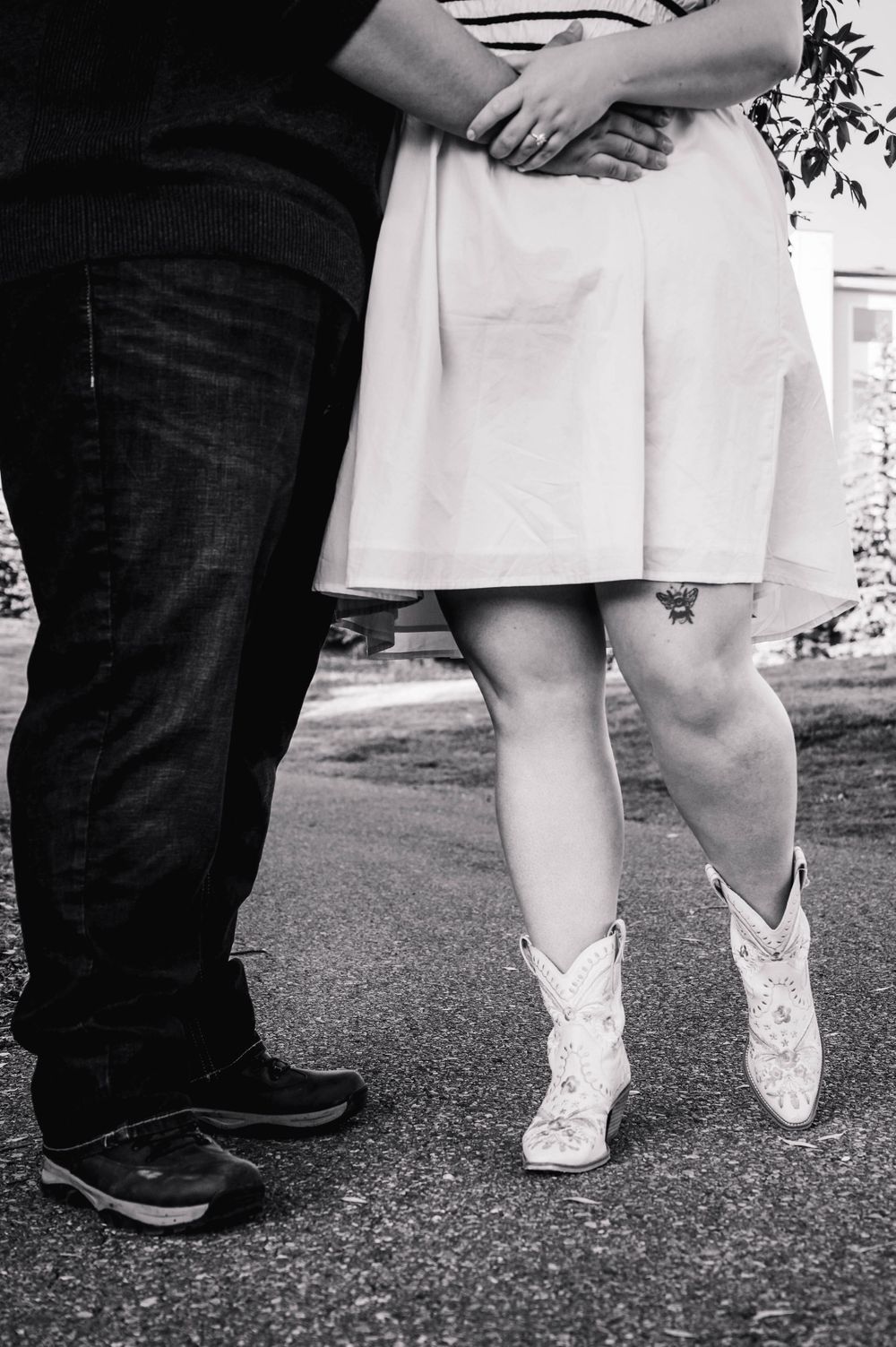 An beautiful engagement session in Calgary Alberta.