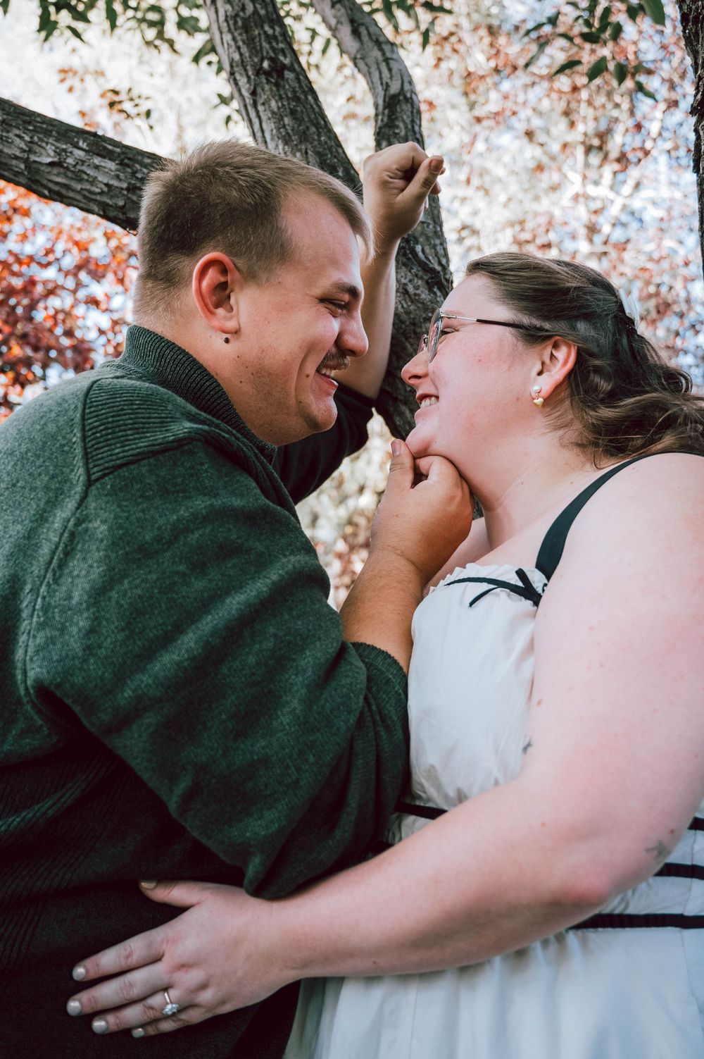 An beautiful engagement session in Calgary Alberta.
