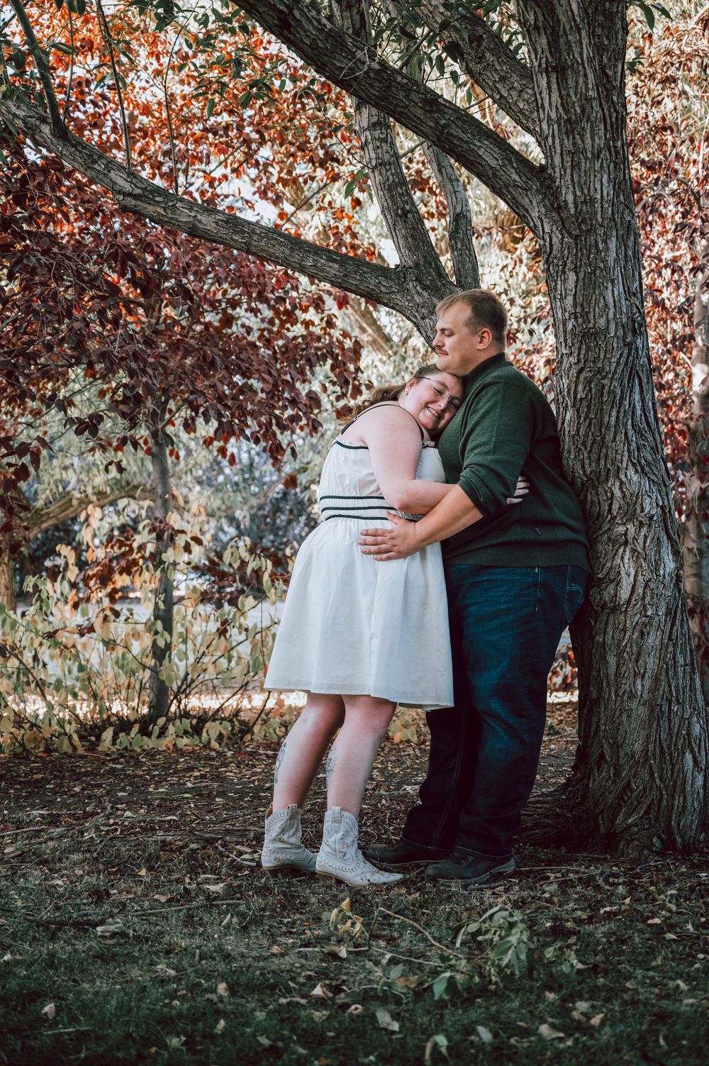 An beautiful engagement session in Calgary Alberta.