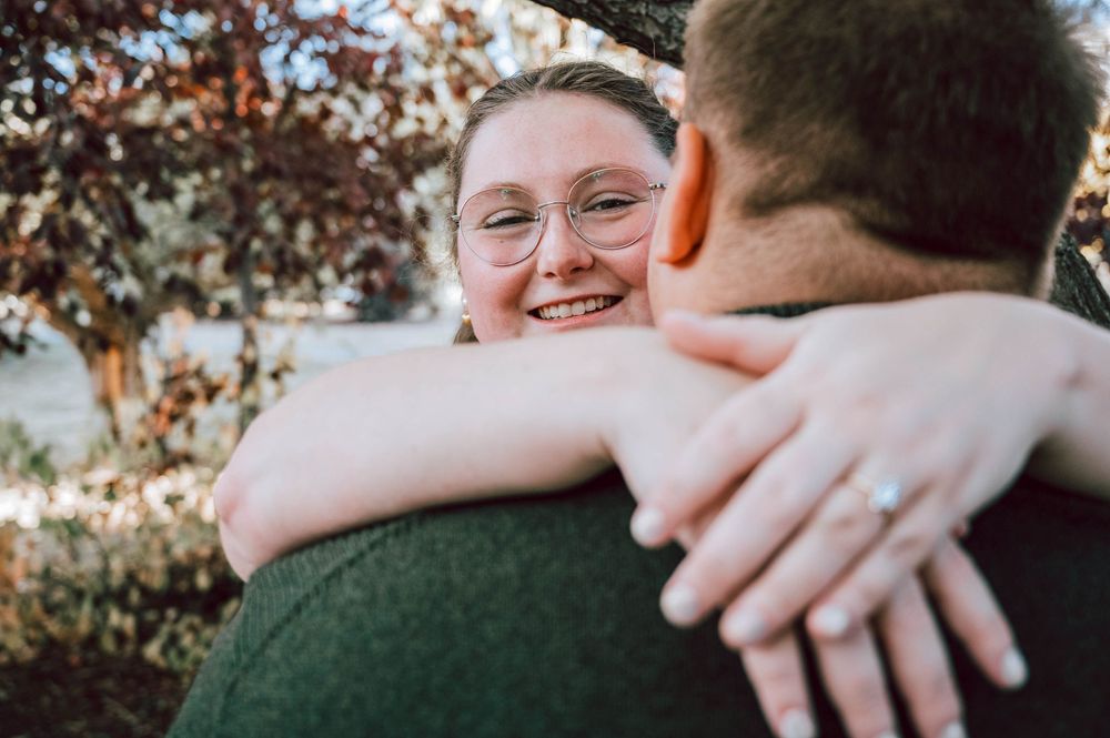 An beautiful engagement session in Calgary Alberta.