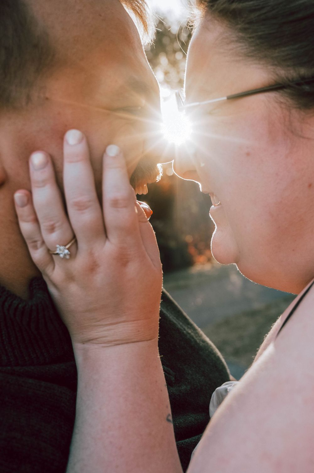 An beautiful engagement session in Calgary Alberta.