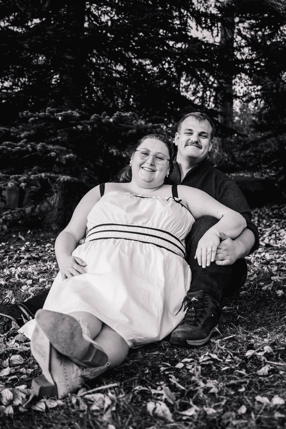 An beautiful engagement session in Calgary Alberta.