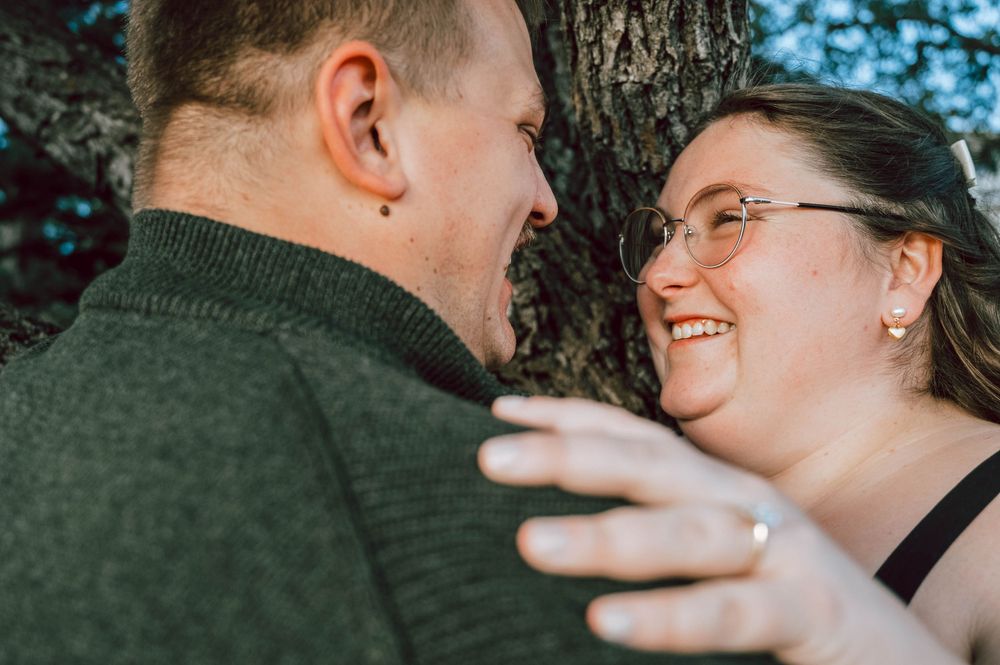An beautiful engagement session in Calgary Alberta.