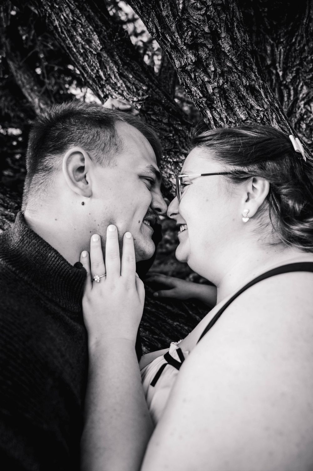 An beautiful engagement session in Calgary Alberta.