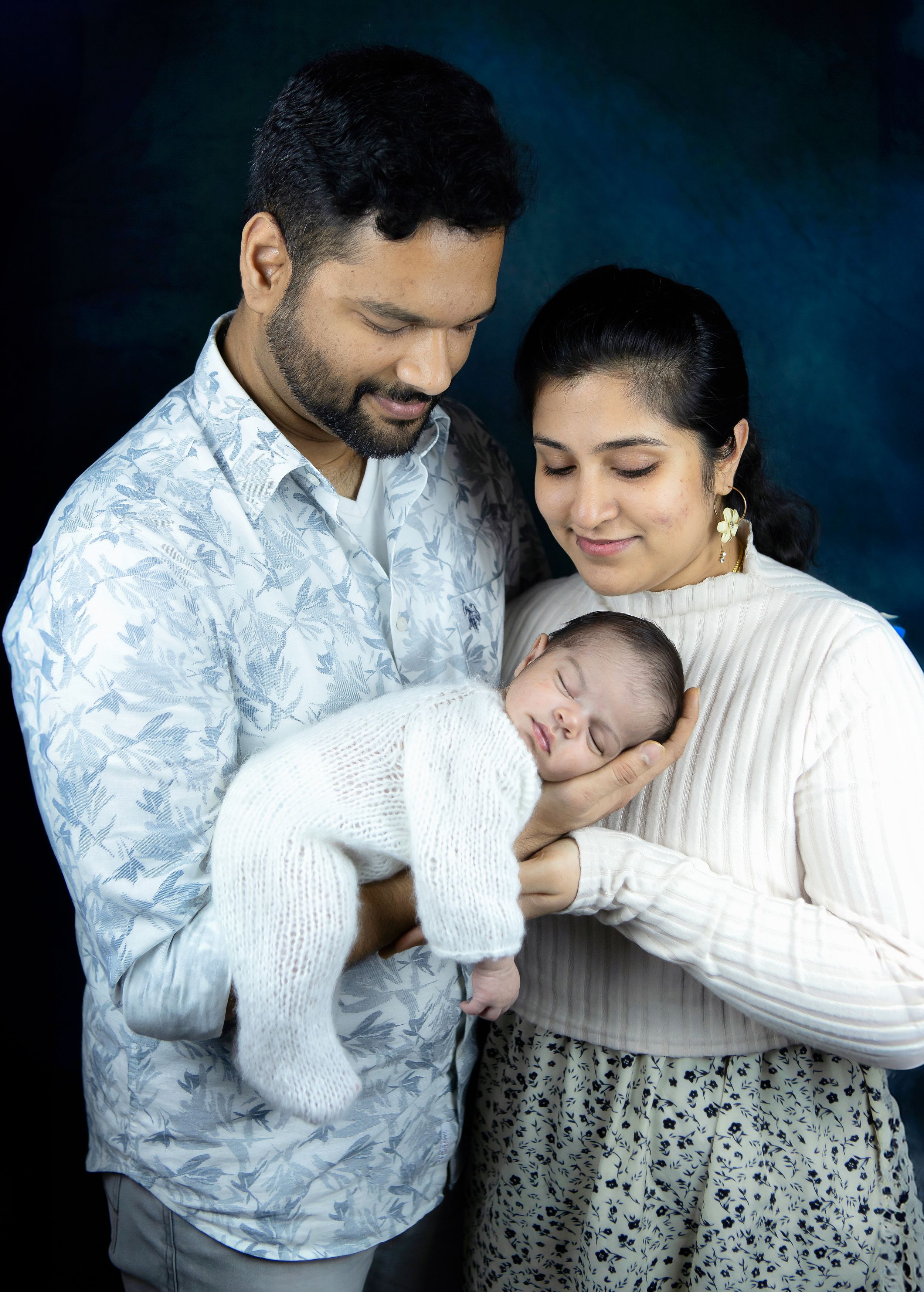 Bhaire Photography Frisco and covering all of Dallas TX family portraits, relaxed and intimate studio session with soft natural light.”