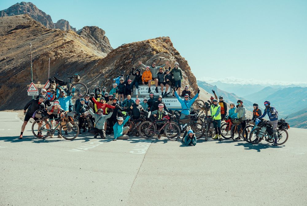 photo lors d'un bivouac de bikepacker