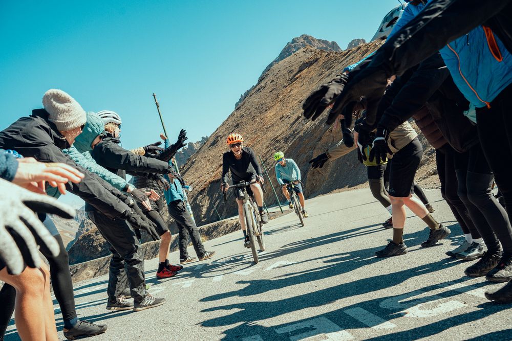 photo lors d'un bivouac de bikepacker