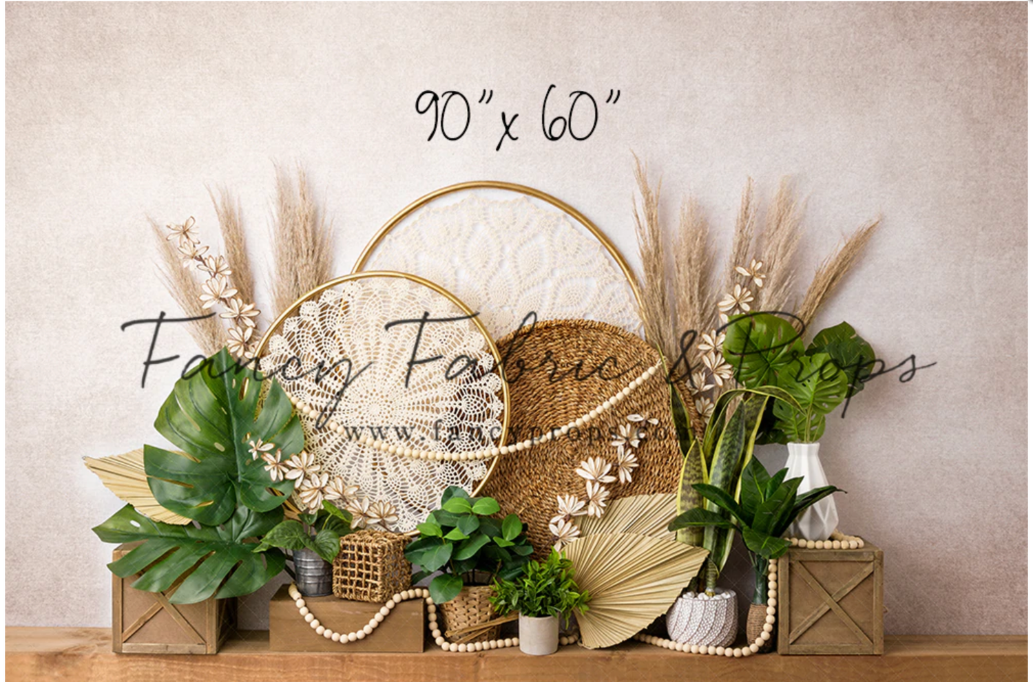 A collection of seven decorative wall art pieces featuring natural elements and rustic frames arranged in a row.