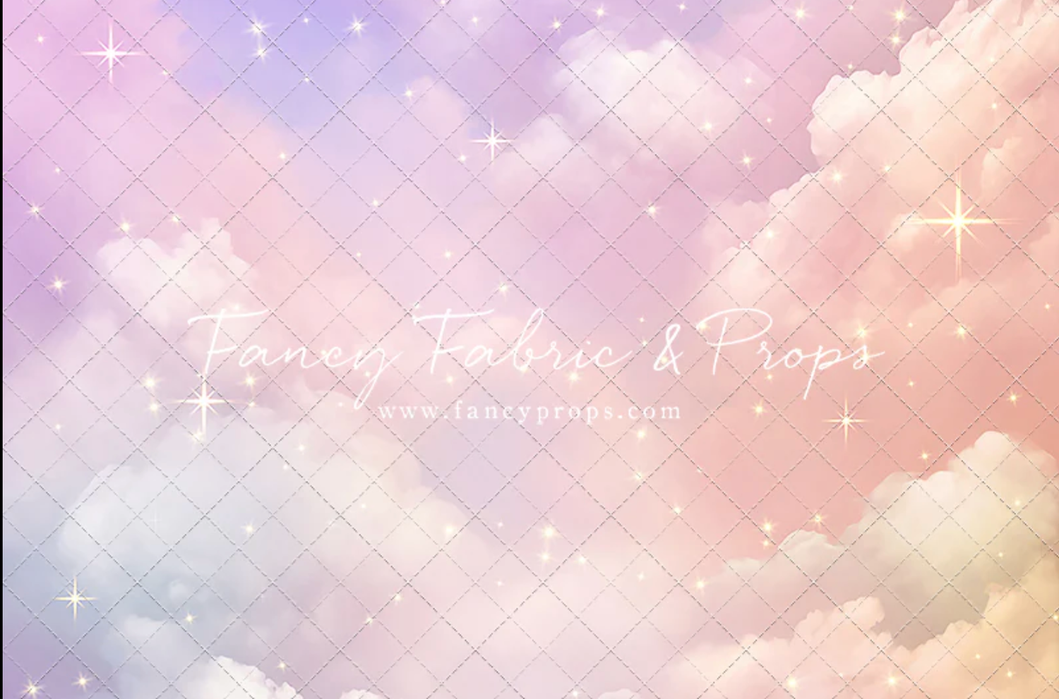 Pastel pink and purple sparkly glitter backgrounds with twinkling stars and soft dreamy textures.