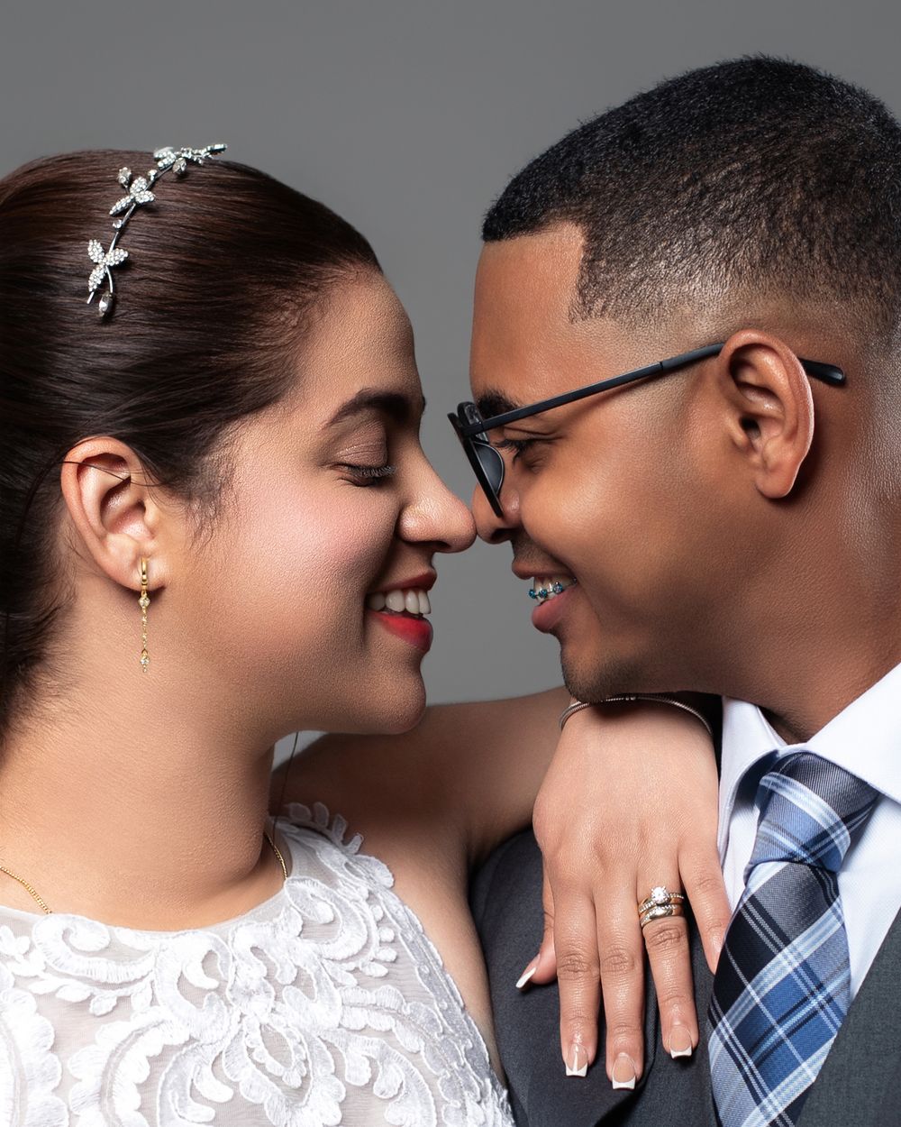 sesion de fotos de boda en estudio en santo domingo