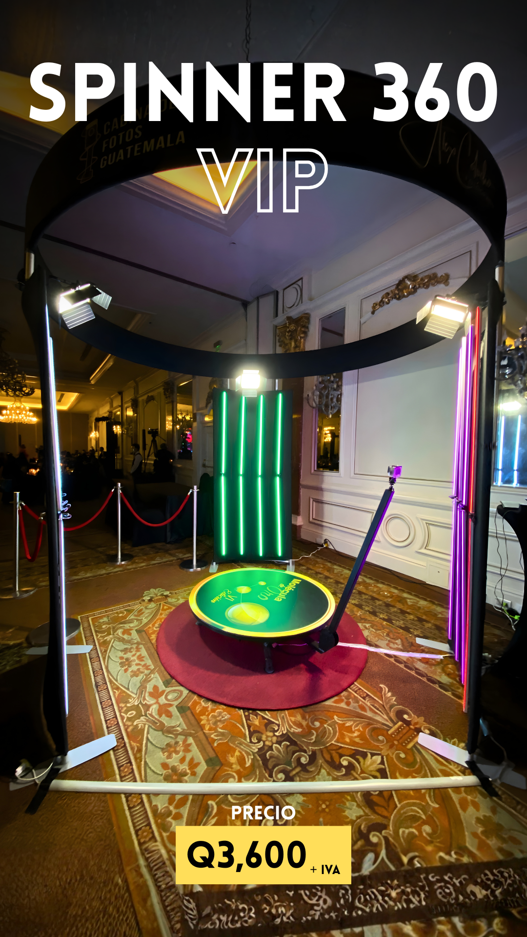 Videos 360° en 4K con Spinner 360 Deluxe