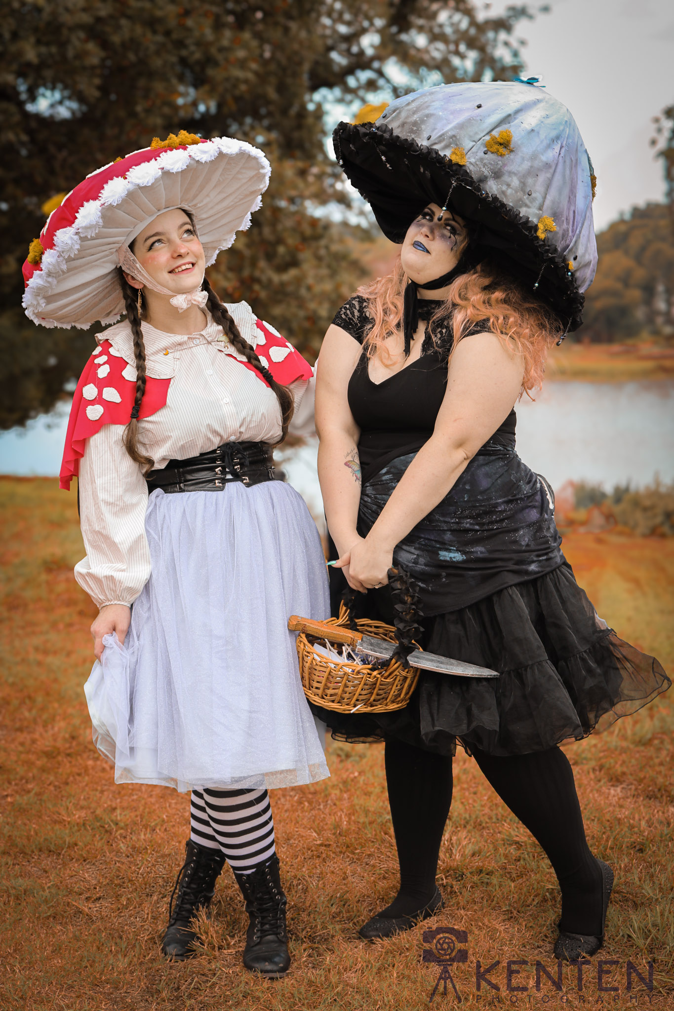 Mushroom shoot
Models: Luci Truman and Alisha Woodruff