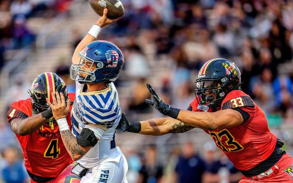 Big 33 Football Classic game day action coverage, Central PA, by Deanna Fox, SportsFox Photography, Hershey PA