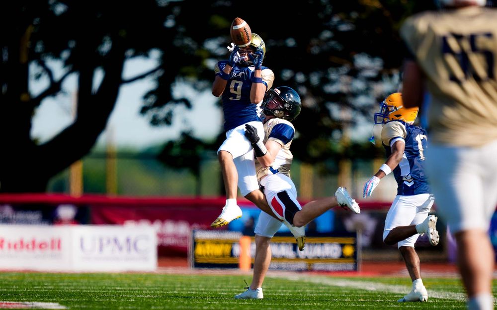 Pennsylvania East/West All-Star Game football action photography, by Deanna Fox, SportsFox Photography, Hershey PA
