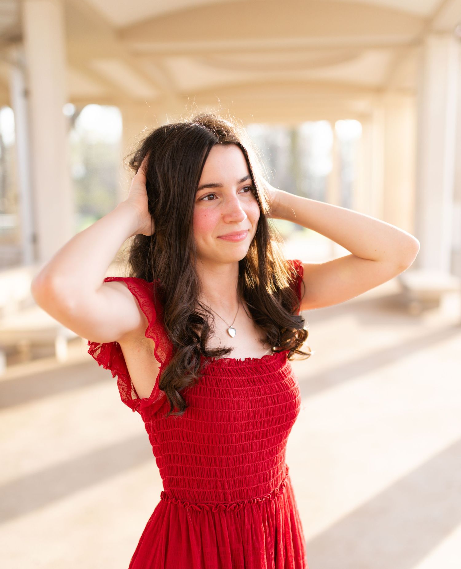 outdoor senior portrait session Missouri