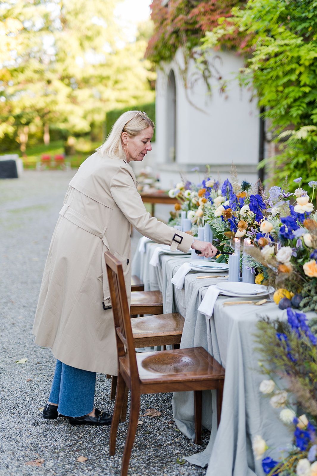 Personal branding photo of wedding celebrant Simone Gori from LovelyWords, photographed in warm natural light by MaxwellArt Photography.