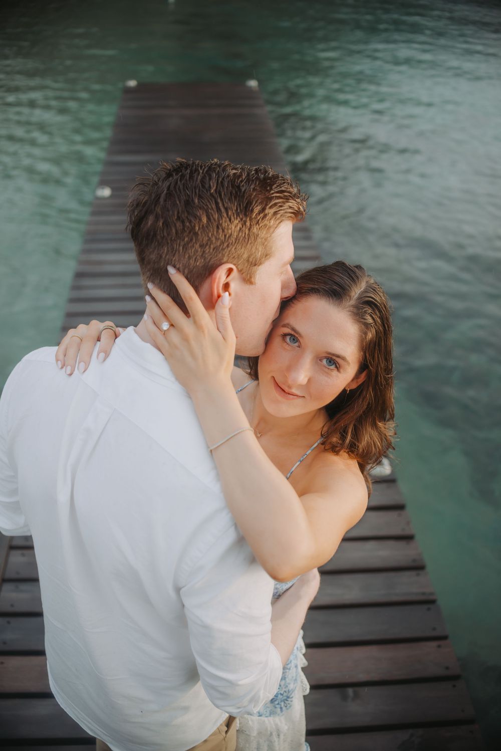 Saint Lucia Photographer captures Rainy surprise Proposal Photoshoot at Sugar Beach Viceroy in St Lucia
