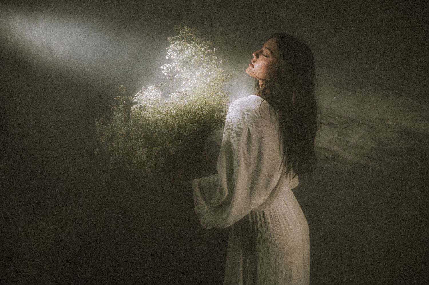 Creative lighting portrait