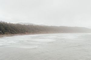 Tranquil seascape with gentle waves and horizon – archival wall art photography for serene homes.