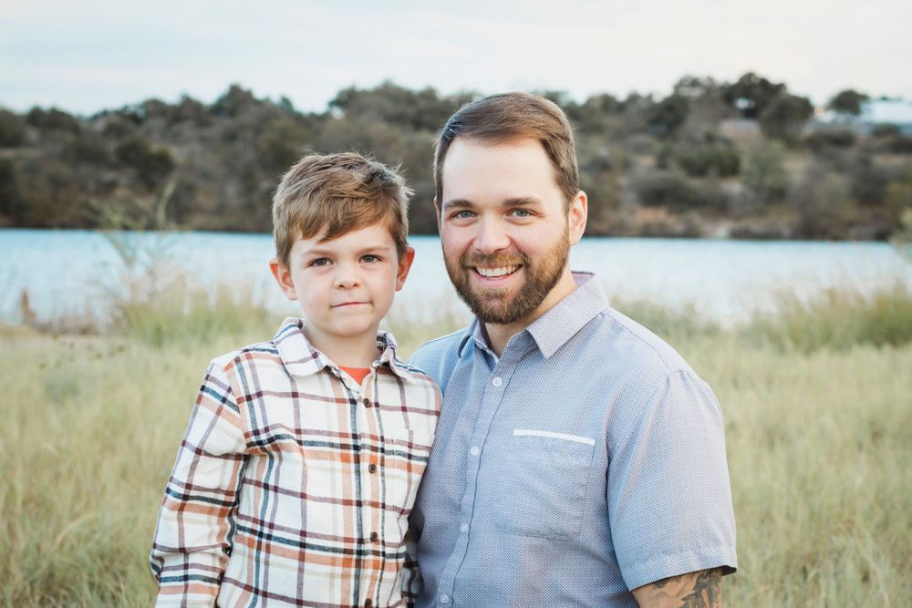 Father son photo cedar park texas
