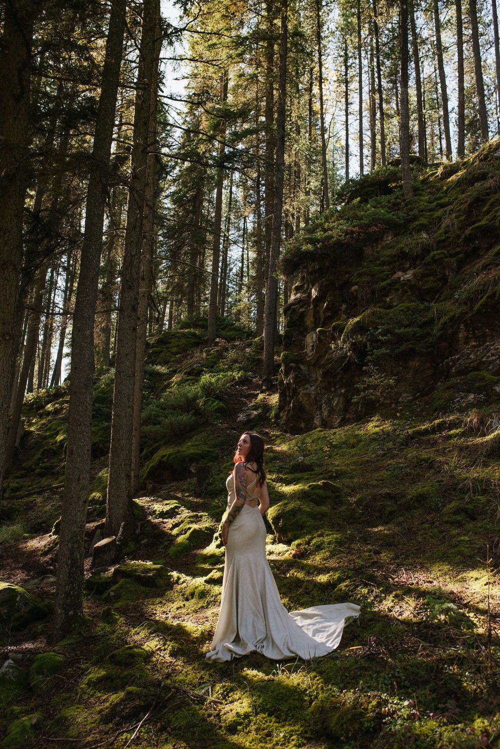 Lake Minnewanka I Banff Elopement