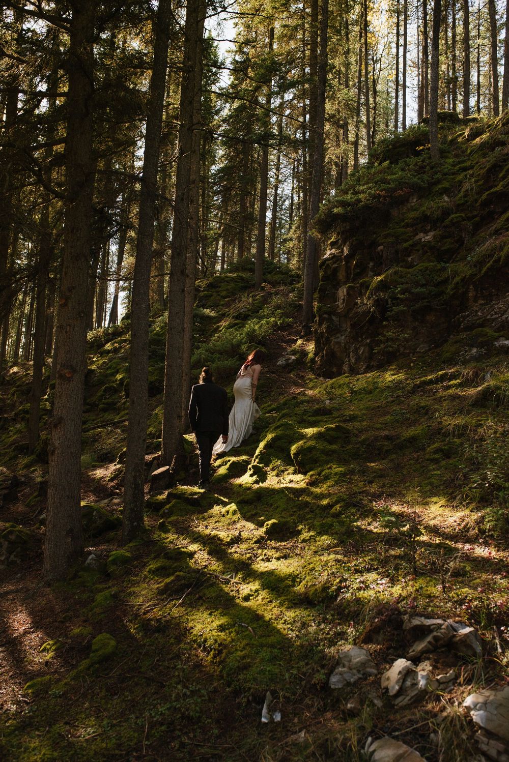 Lake Minnewanka I Banff Elopement