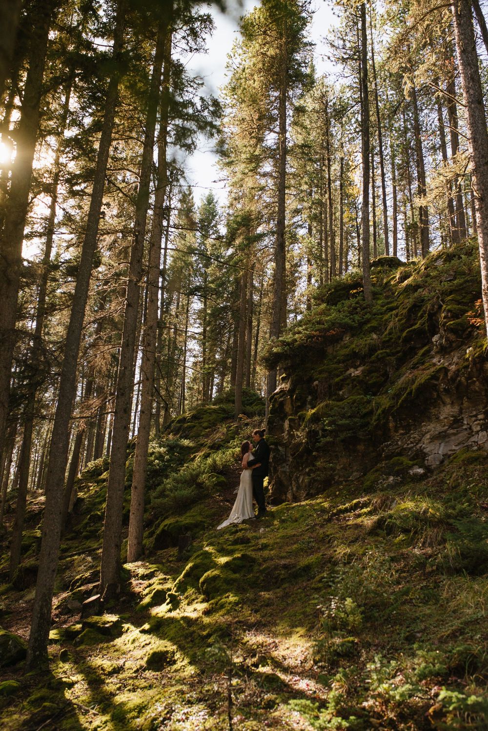 Lake Minnewanka I Banff Elopement
