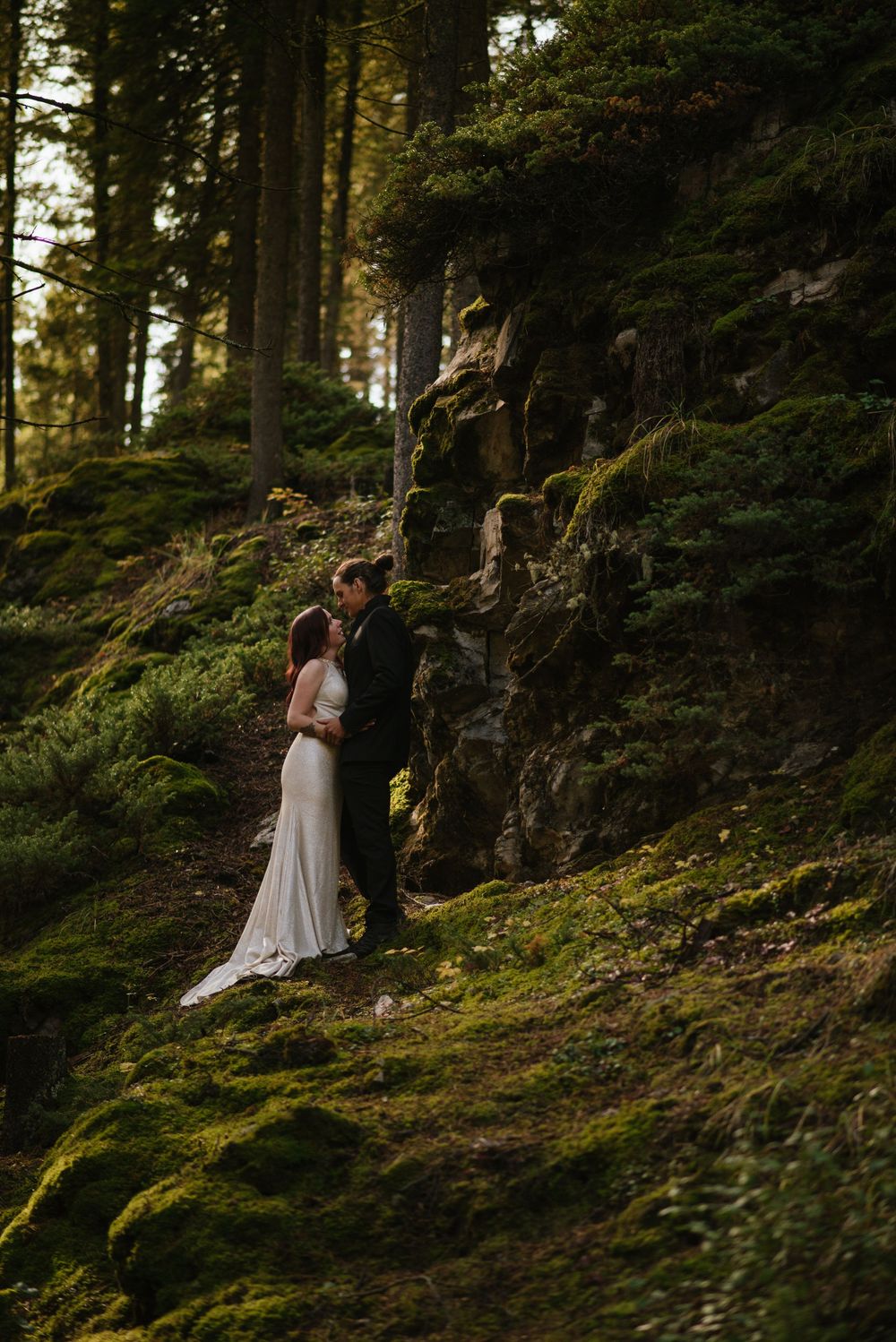 Lake Minnewanka I Banff Elopement