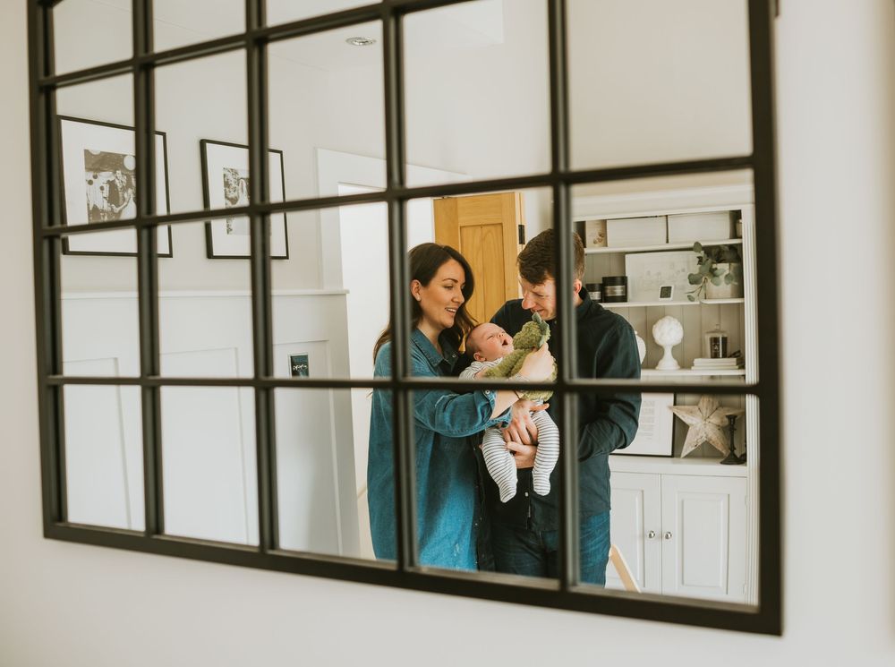 Dorset newborn photography at home