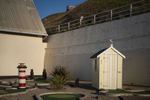 crazy golf seaside evening