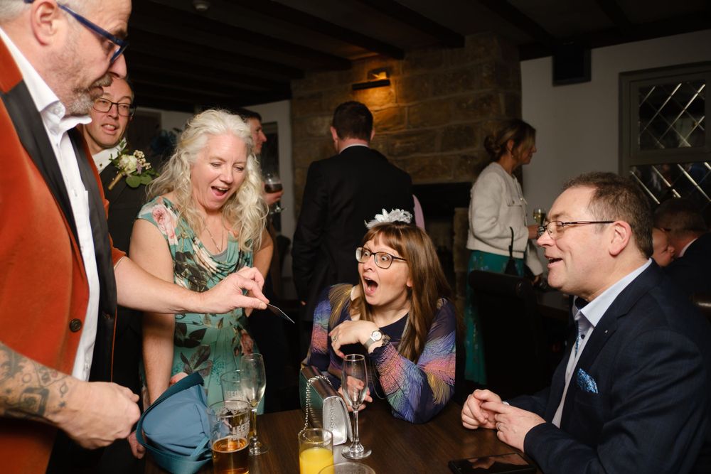 Magician at the Black Horse Clifton