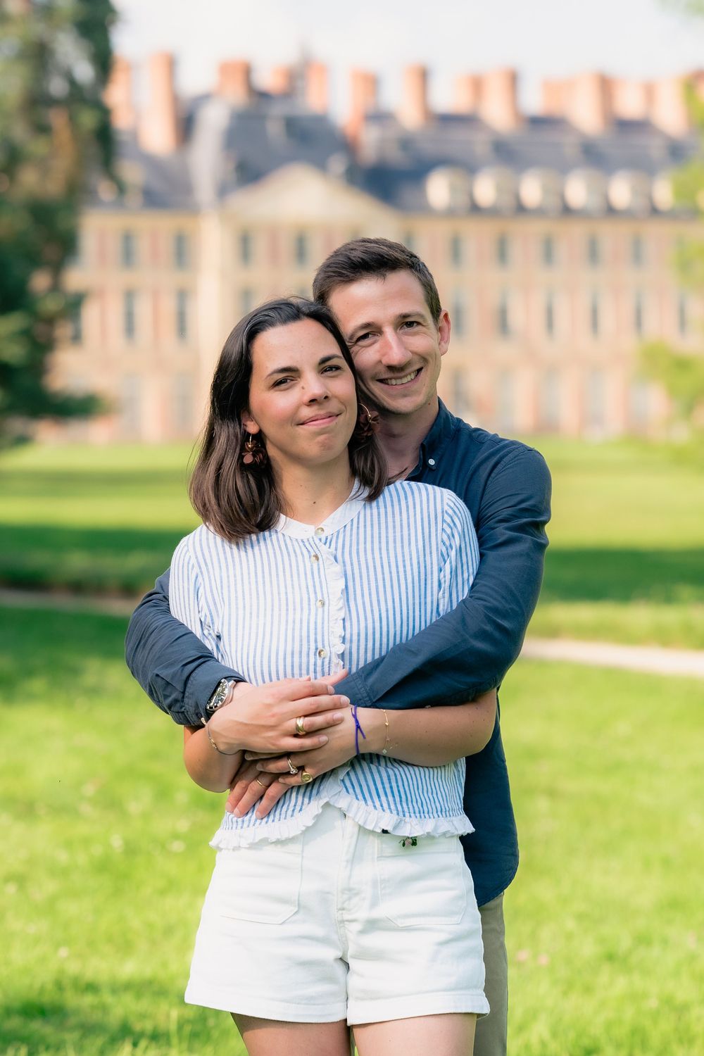 Photo de couple en extérieur