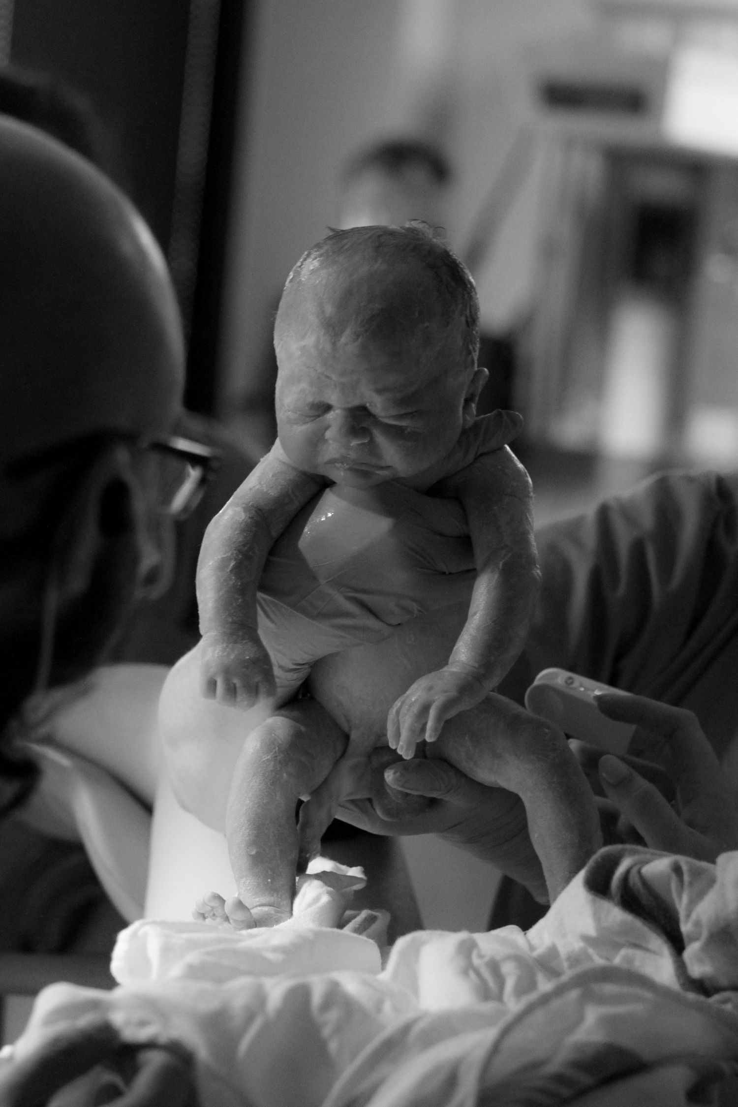 birth newborn labor Covington Georgia birth photographer