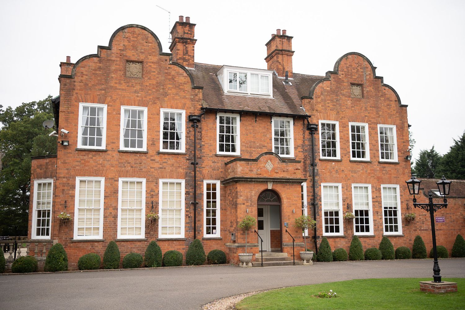 Historic manor house wedding venue Nottinghamshire autumn
