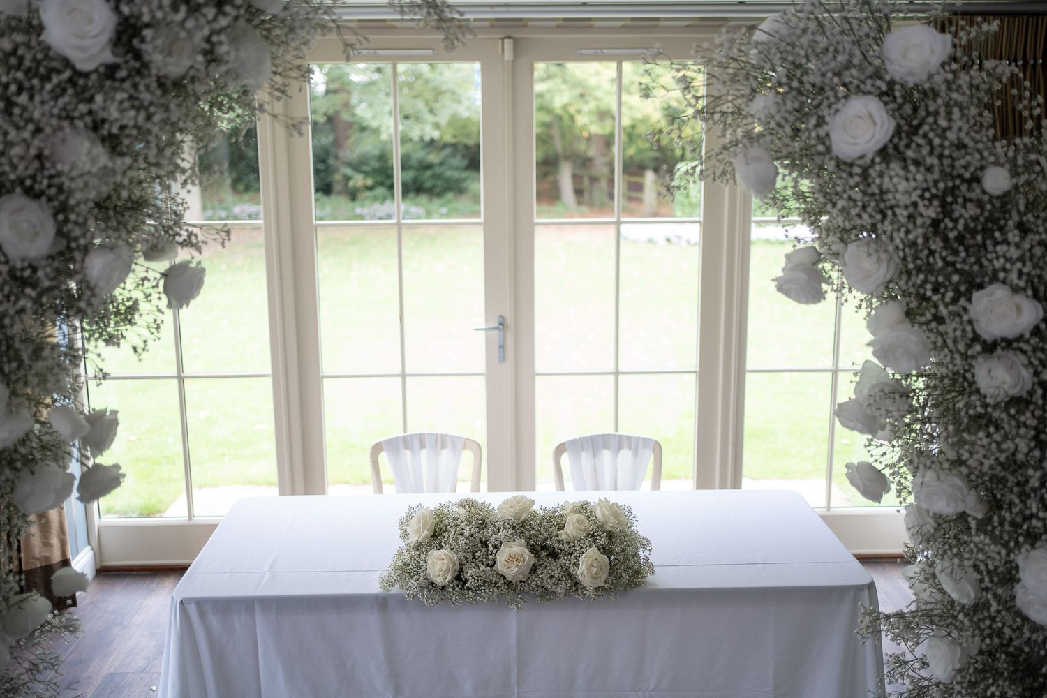 Kelham House Country Manor grounds autumn wedding photography