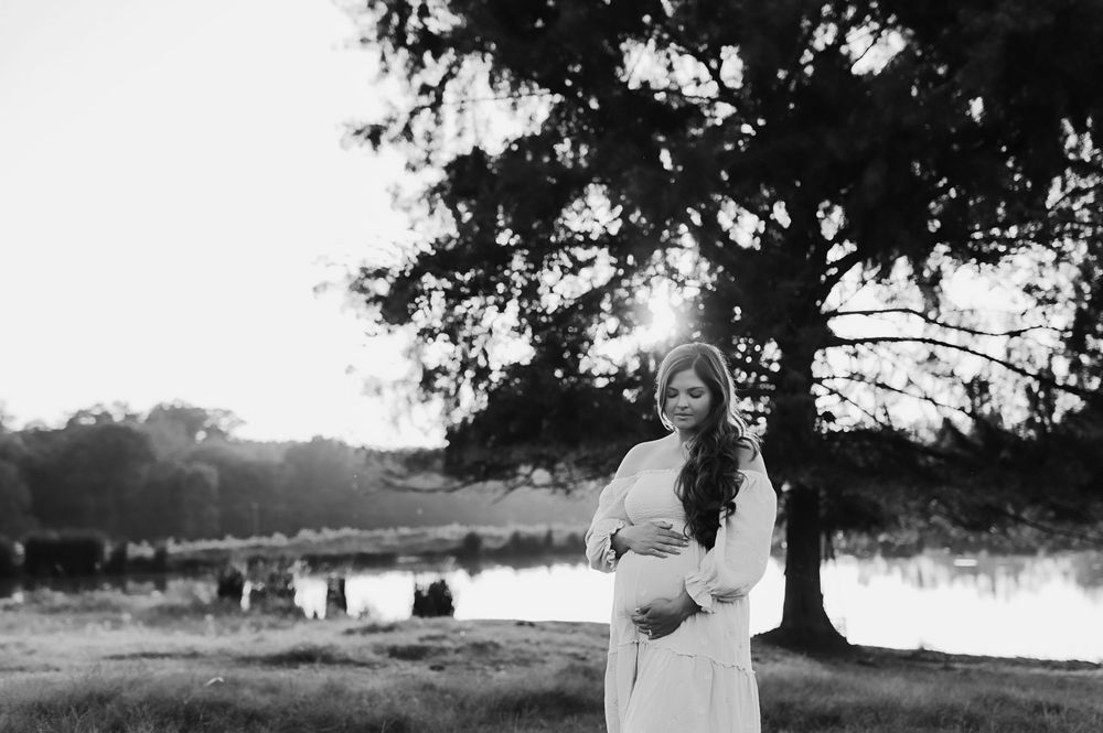 Maternity session at Texas A&M.