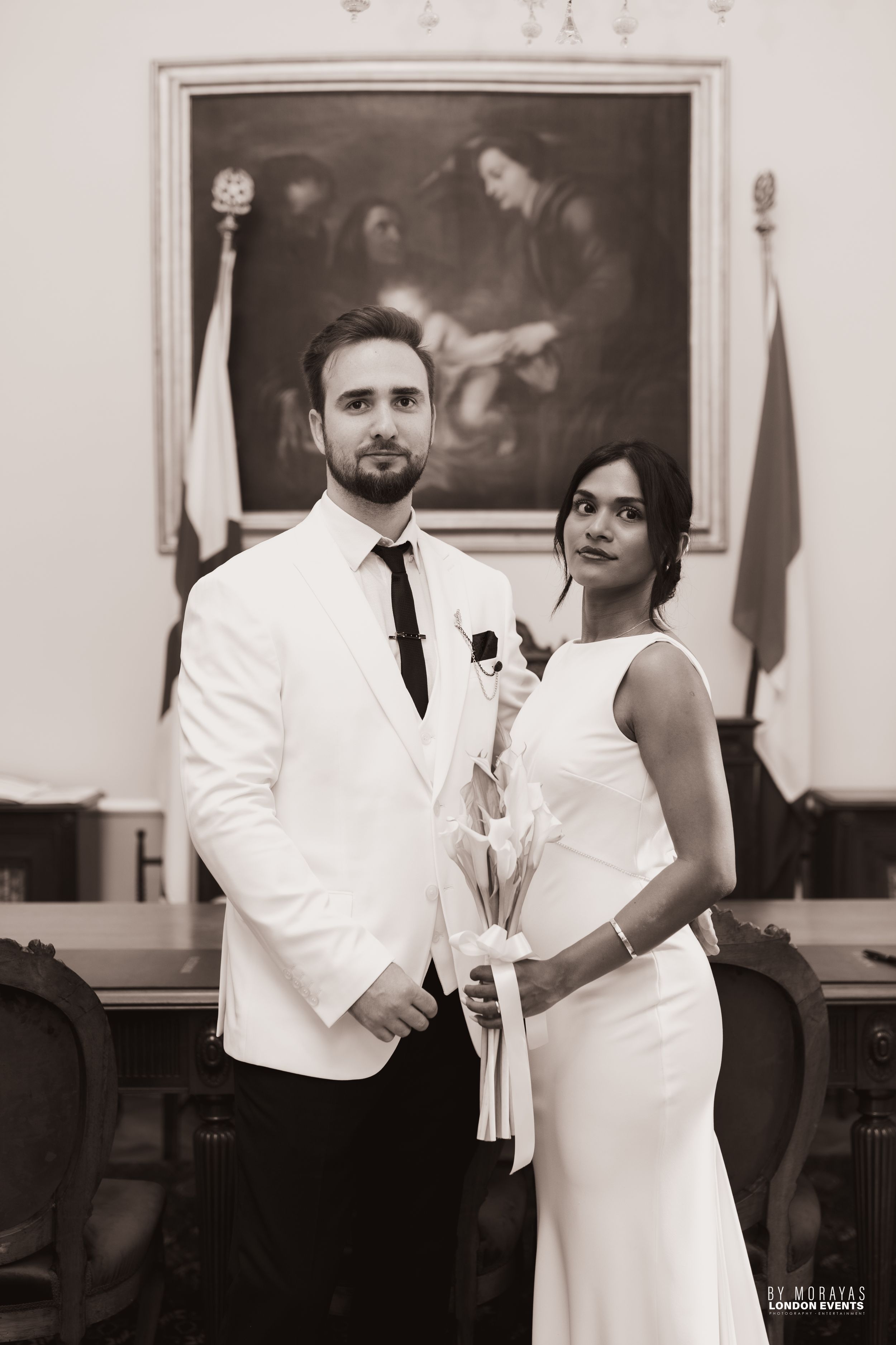 Intimate wedding dance sequence showing tender moments between the couple.