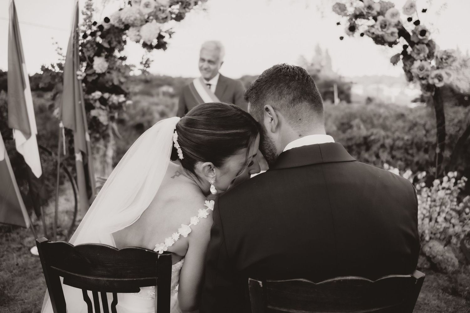 Scatto da un servizio fotografico di matrimonio realizzato da Luca Morreale studio