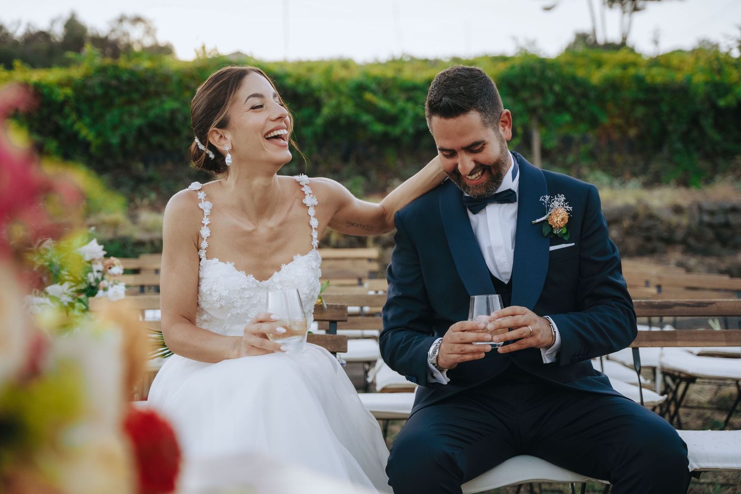 Scatto da un servizio fotografico di matrimonio realizzato da Luca Morreale studio