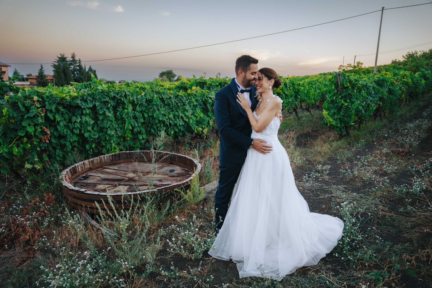 Scatto da un servizio fotografico di matrimonio realizzato da Luca Morreale studio