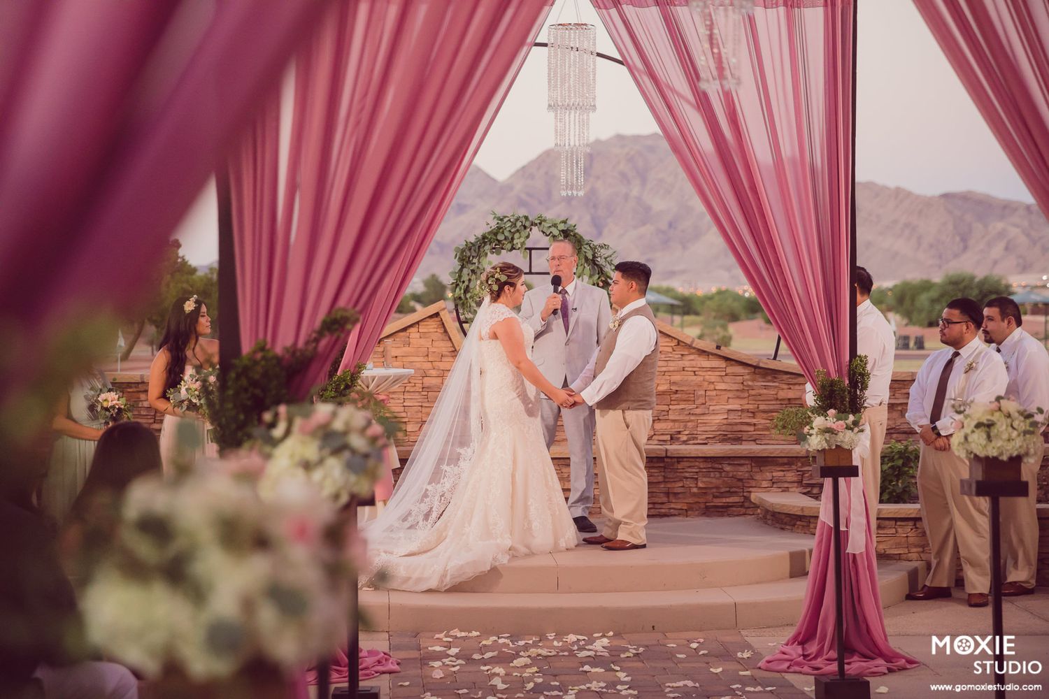 DragonRidge Country Club wedding ceremony Henderson Nevada