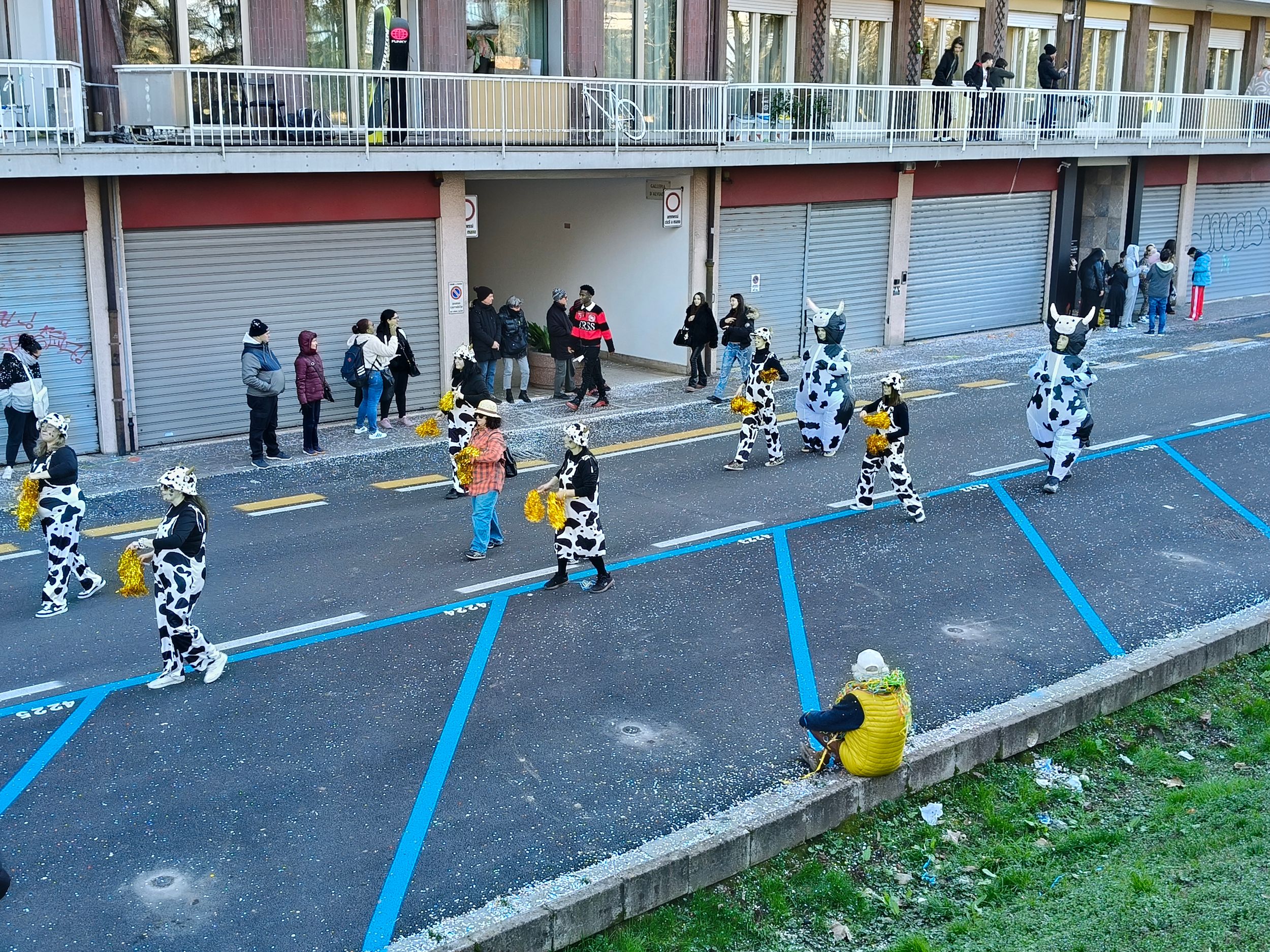 Treviso Carnival Parade 2026. The Crepaldo Gang with the show “The Magic of the Farm”.